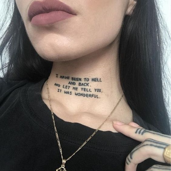 55 Unique Tattoo Quote Ideas For Women And Girls Technobb