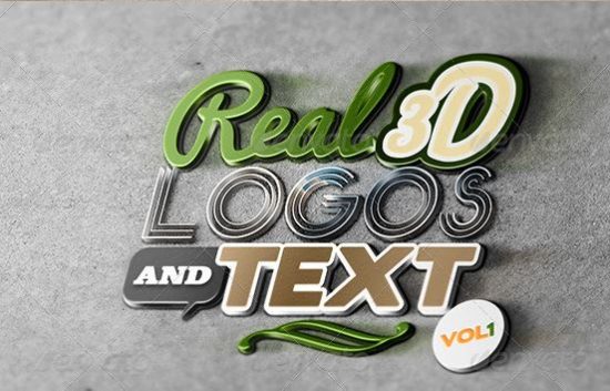 Download 25 Best 3d Logo Mockup Adobe Psd Vectors PSD Mockup Templates